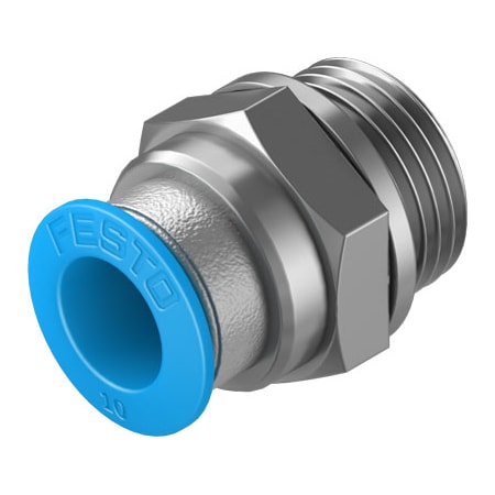 Festo Push-In Fitting QS-G3/8-10 QS-G3/8-10